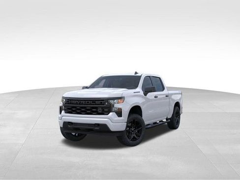 New 2026 Chevrolet Silverado 1500 Custom w/ Turbomax Blackout Package AWD/4WD image 8