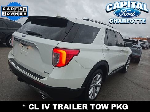 Used 2023 Ford Explorer Platinum w/ Class IV Trailer Tow Package RWD image 4