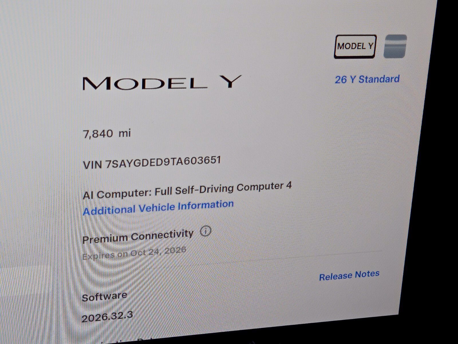Used 2026 Tesla Model Y 2WD image 30