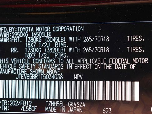 New 2026 Toyota 4Runner TRD Off-Road image 15