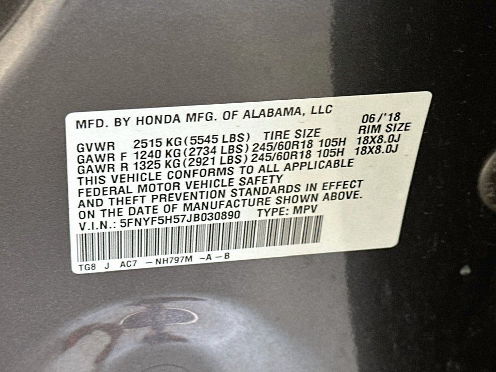Used 2018 Honda Pilot EX-L image 37
