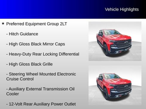 Used 2020 Chevrolet Silverado 1500 LT Trail Boss w/ Convenience Package AWD/4WD image 16