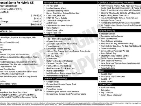 New 2026 Hyundai Santa Fe SE image 28