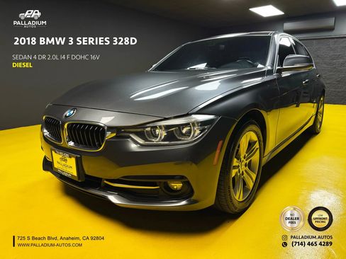 Used 2018 BMW 328d Sedan RWD image 1