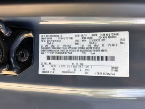 Used 2019 Ford F150 XL w/ Equipment Group 101A Mid AWD/4WD image 32