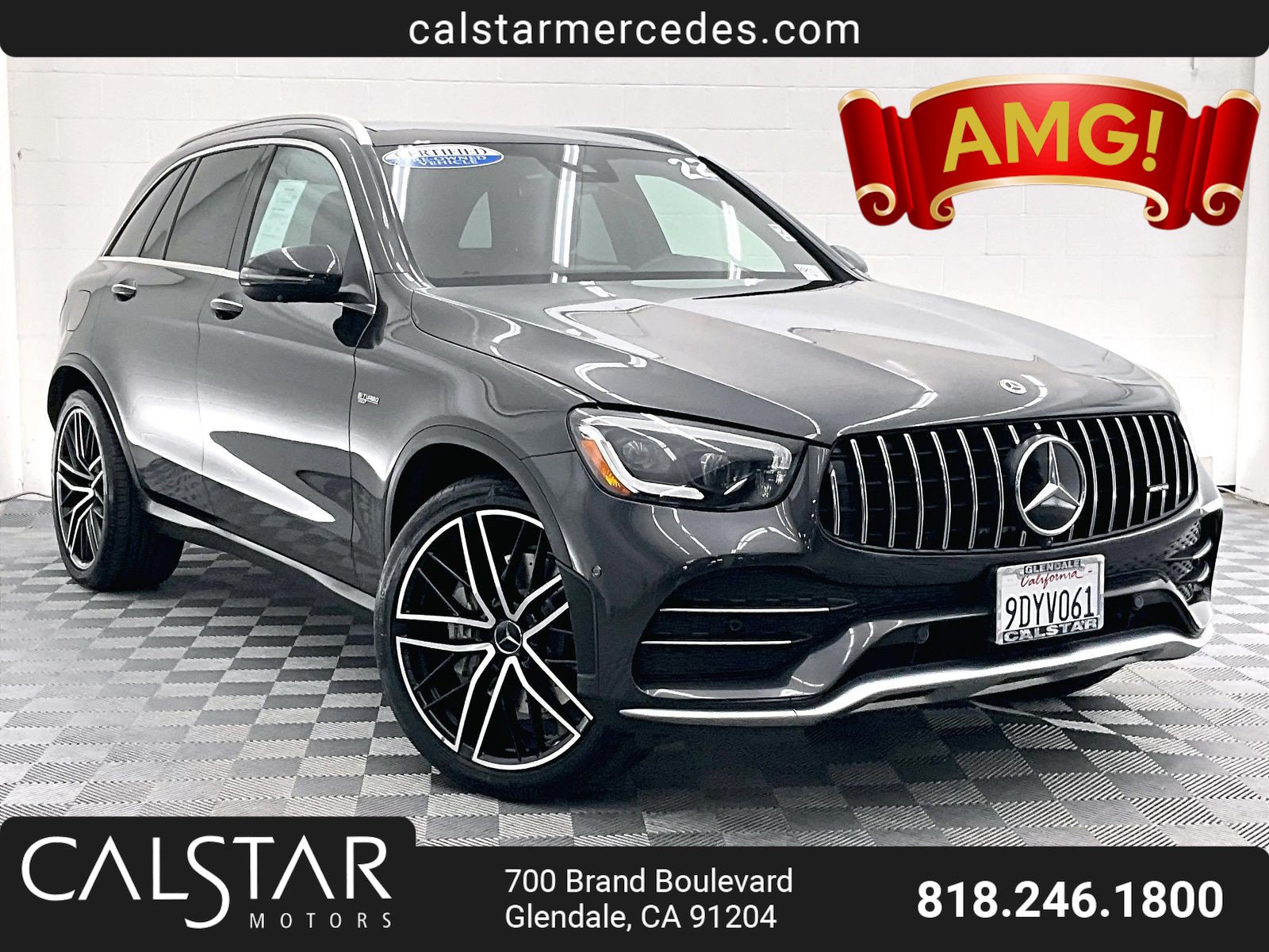 Certified 2022 Mercedes-Benz GLC 43 AMG 4MATIC image 1