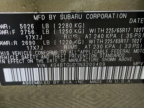 Used 2022 Subaru Outback Wilderness image 28