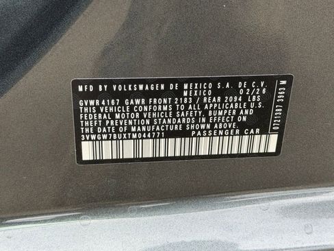 New 2026 Volkswagen Jetta SEL FWD image 18