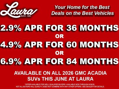 New 2026 GMC Acadia AT4
