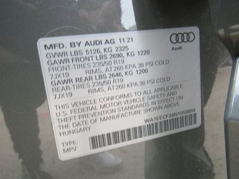 Used 2022 Audi Q3 2.0T Premium Plus w/ Premium Plus Package image 58