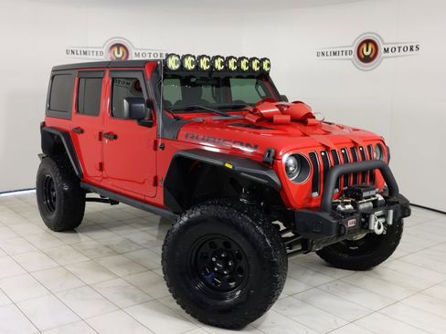 Used 2019 Jeep Wrangler Unlimited Rubicon w/ LED Lighting Group image 49