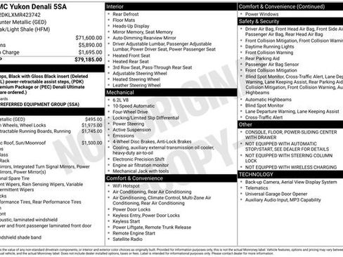 Used 2021 GMC Yukon Denali image 37