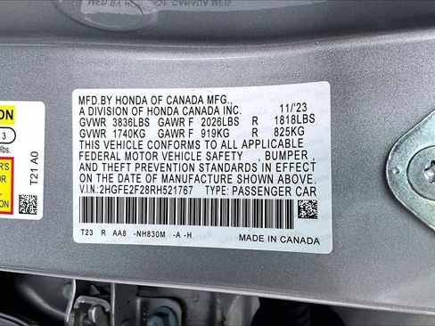 Used 2024 Honda Civic LX image 32