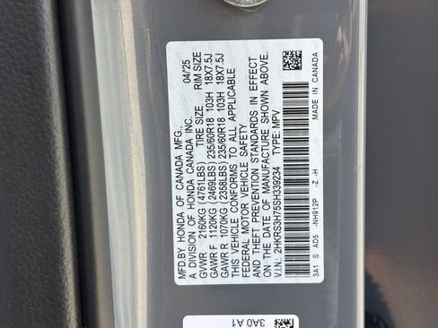 Used 2025 Honda CR-V EX-L image 31
