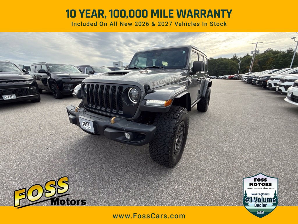 Certified 2023 Jeep Wrangler Unlimited Rubicon 392 w/ Xtreme Recon 35" Tire Package AWD/4WD image 1