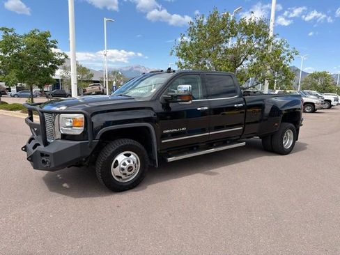 Used 2015 GMC Sierra 3500 Denali w/ Duramax Plus Package AWD/4WD image 3
