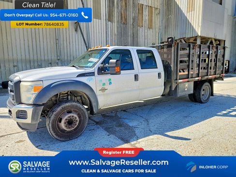 Used 2016 Ford F550 2WD Crew Cab Super Duty image 1