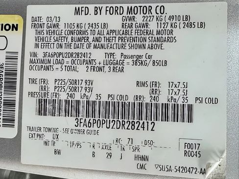 Used 2013 Ford Fusion Energi SE w/ Driver Assist Pkg FWD image 23