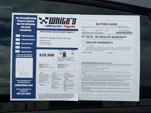 Used 2024 Honda Accord Sport image 36