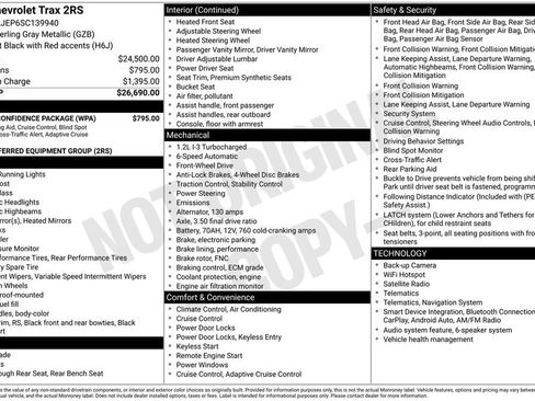 Used 2025 Chevrolet Trax RS w/ Driver Confidence Package FWD image 3