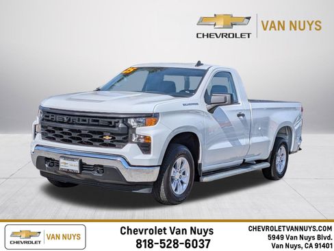 Used 2025 Chevrolet Silverado 1500 W/T RWD image 1