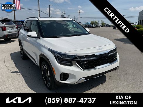 Certified 2025 Kia Seltos SX w/ SX Sunroof Package AWD/4WD image 1