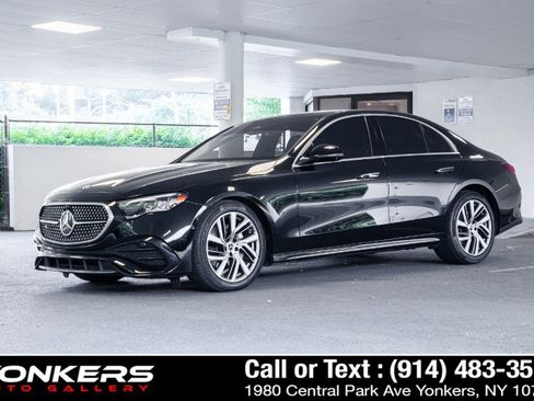 Used 2025 Mercedes-Benz E 350 4MATIC Sedan w/ Winter Package image 1
