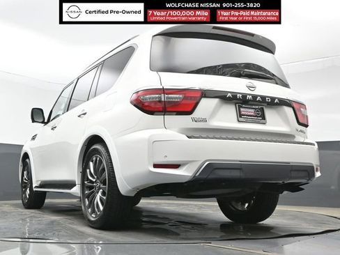 Certified 2024 Nissan Armada Platinum w/ Captain's Chairs Package image 23