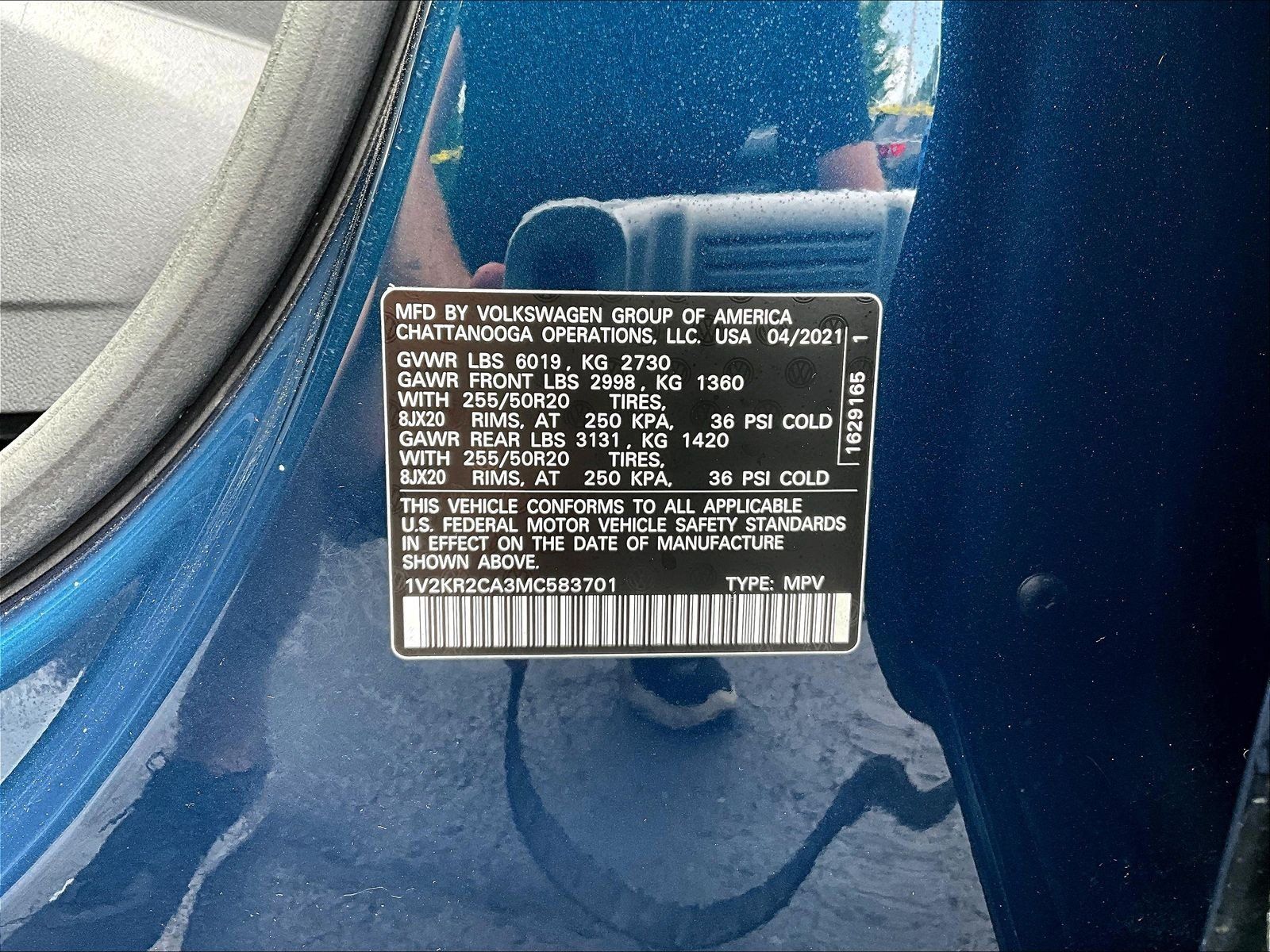 Used 2021 Volkswagen Atlas SE w/ Panoramic Sunroof Package AWD/4WD image 19