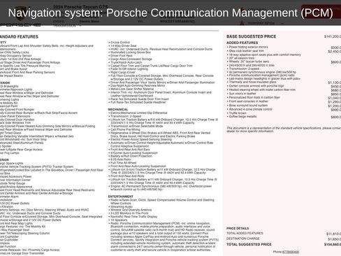 Used 2024 Porsche Taycan GTS w/ Premium Package image 3