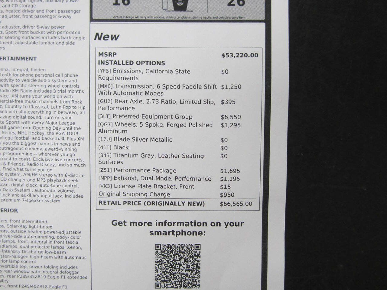 Used 2009 Chevrolet Corvette Convertible w/ Preferred Equipment Group RWD image 44