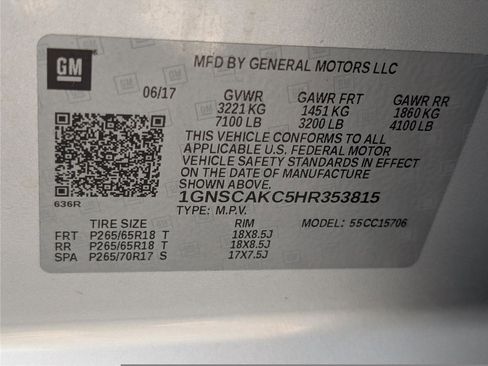 Used 2017 Chevrolet Tahoe LS image 38