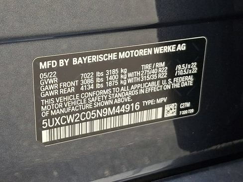 Used 2022 BMW X7 xDrive40i w/ M Sport Package AWD/4WD image 31