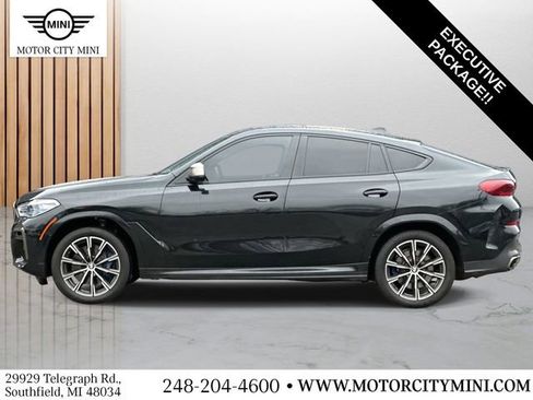 Used 2022 BMW X6 M50i w/ Executive Package image 7