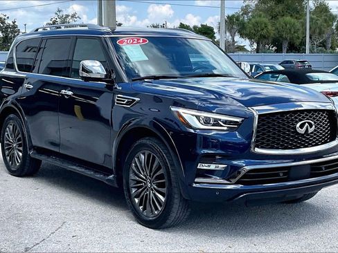 Used 2024 INFINITI QX80 Sensory AWD/4WD image 2