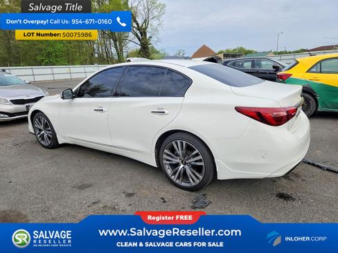 Used 2021 INFINITI Q50 Sensory w/ All Weather Package AWD/4WD image 3
