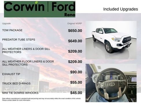Used 2017 Toyota Tacoma SR5 w/ Tow Package AWD/4WD image 3