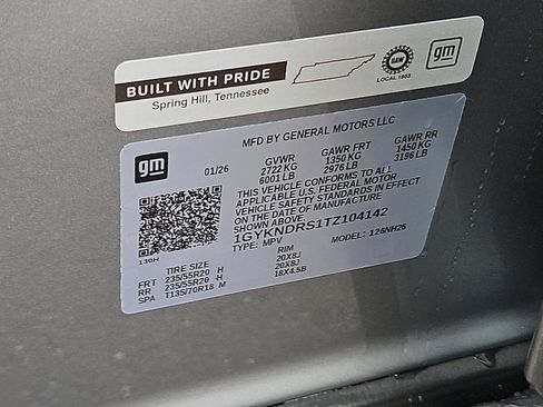 Certified 2026 Cadillac XT5 Premium Luxury w/ Driver Assist Package AWD/4WD image 27