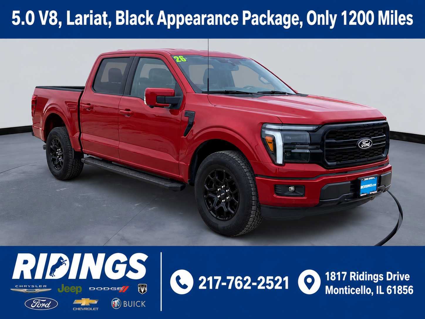Used 2026 Ford F150 Lariat RWD image 1