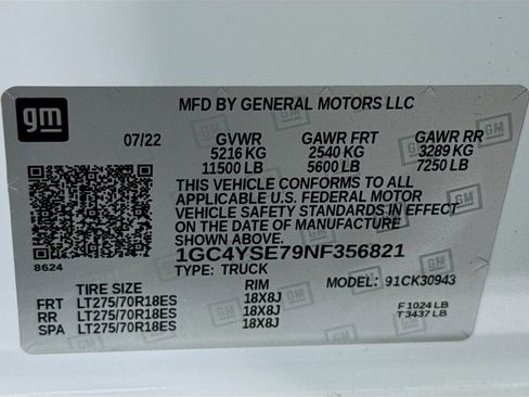 Used 2022 Chevrolet Silverado 3500 W/T w/ WT Convenience Package image 37