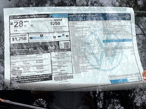 New 2026 Volkswagen Tiguan SE R-Line image 36