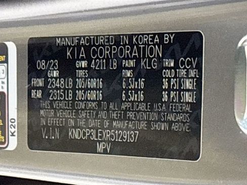 Certified 2024 Kia Niro LX FWD image 25