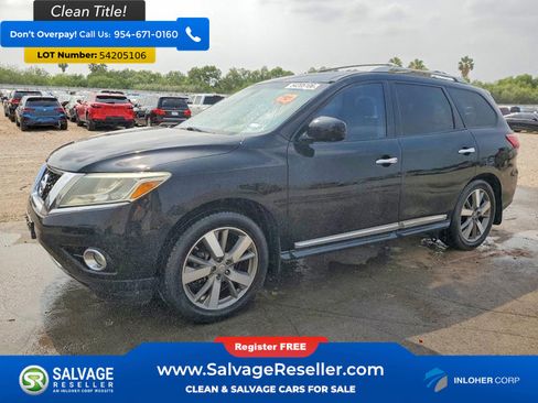 Used 2013 Nissan Pathfinder Platinum w/ Platinum Premium Pkg FWD image 1