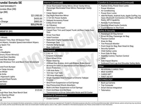 Used 2017 Hyundai Sonata SE image 6