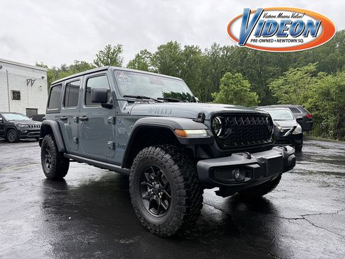 Used 2025 Jeep Wrangler Unlimited Sport S 4xe AWD/4WD image 1