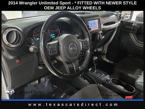 Used 2014 Jeep Wrangler Unlimited Sport w/ Connectivity Group image 7