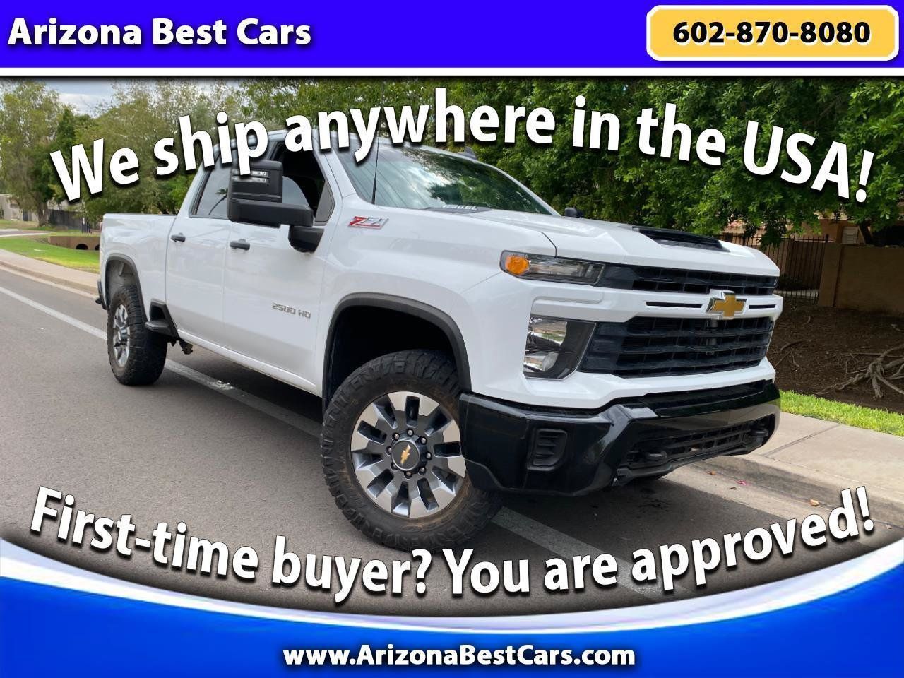 Used 2024 Chevrolet Silverado 2500 Custom w/ Custom Value Package AWD/4WD image 1