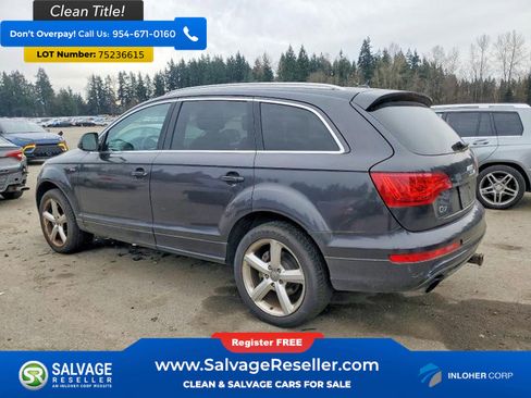 Used 2012 Audi Q7 3.0T S line Prestige image 3