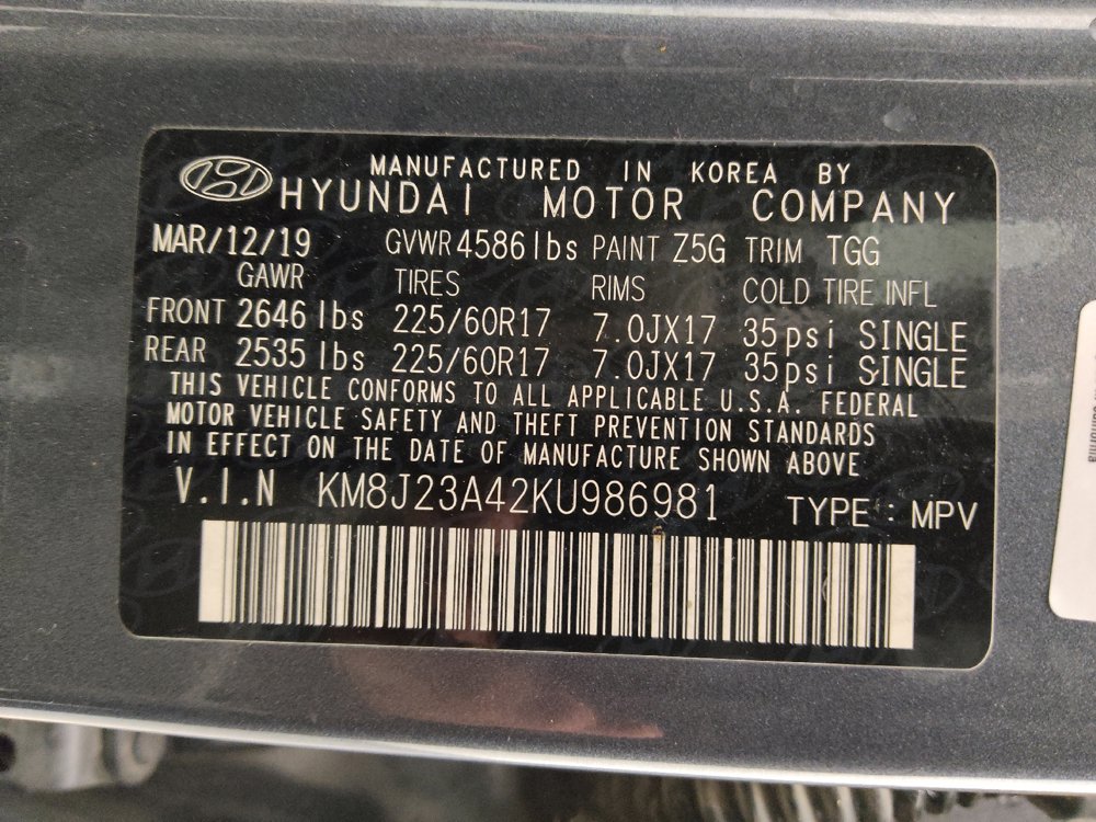 Used 2019 Hyundai Tucson SE FWD image 33