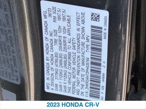 Certified 2023 Honda CR-V EX-L image 26